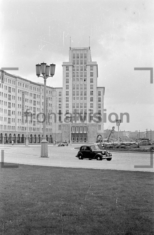 Strausberger Platz Berlin 1956 