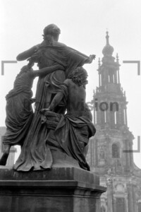 Katholische Hofkirche Dresden 1963