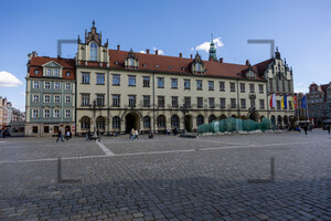 Westseite Marktplatz Breslau Stare Miasto