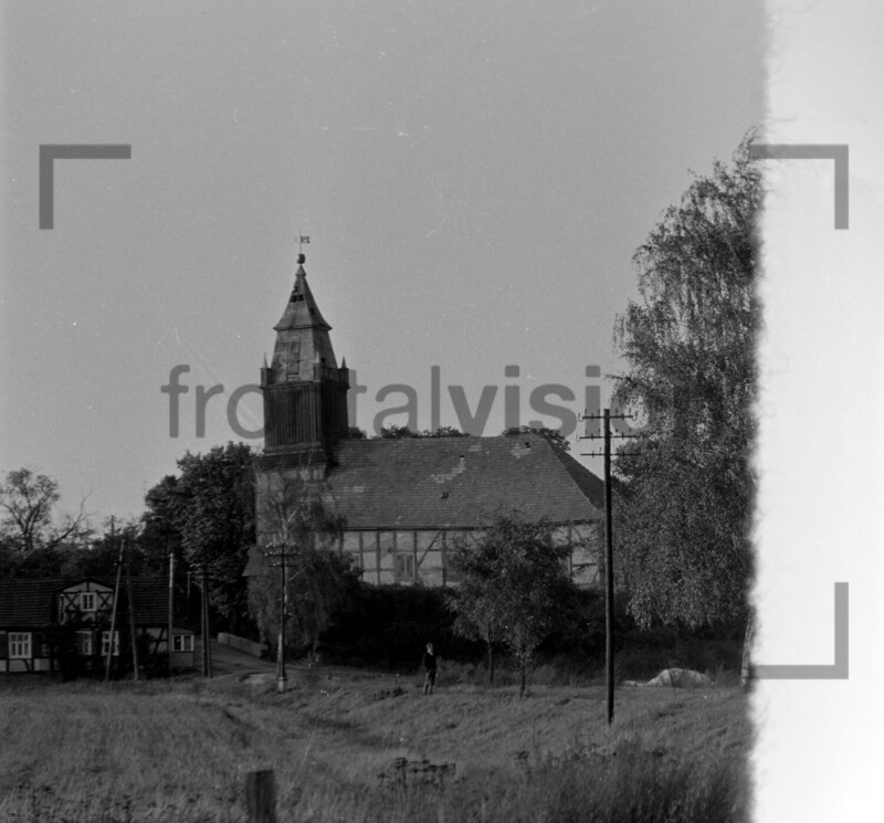 Dorfkirche Village Church Brandenburg 1960er Jahre 