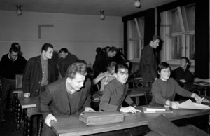 Studenten Dresden 1964 - Students Lecture