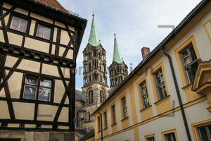 Bamberger Dom aus der Altstadt