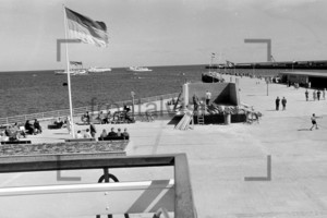 Hafenmole Helgoland 1959