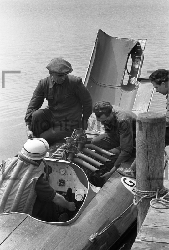 Rennboot 1955 - Speedboat 1955 
