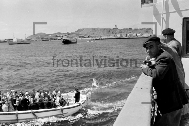 Anreise Helgoland Massentourismus 1959 