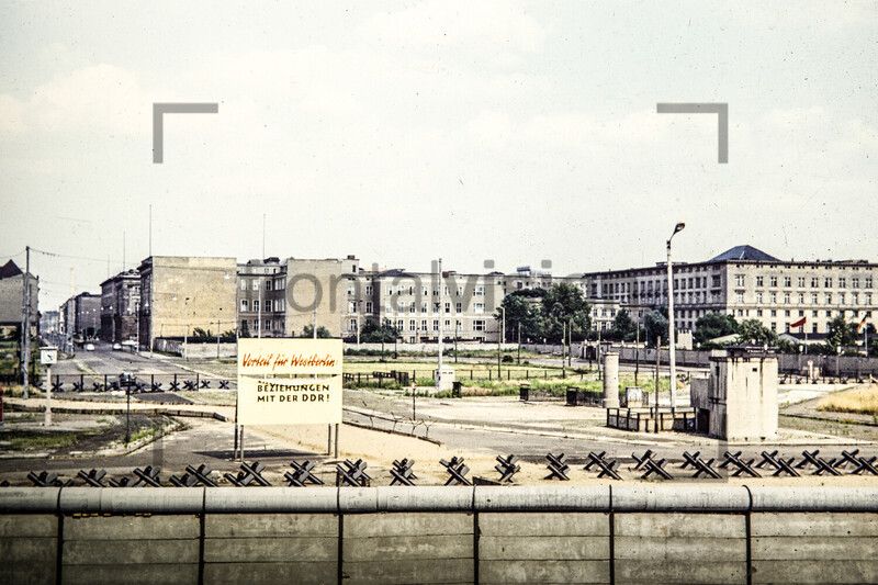 Berliner Mauer Potsdamer Platz | Berlin Wall Potsdamer Square 