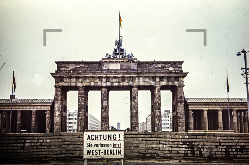 Brandenburger Tor Berliner Mauer | Berlin Wall Brandenburg Gate 