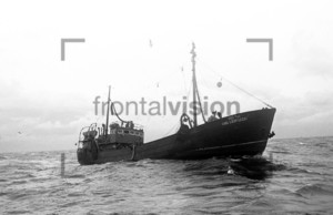 Fischkutter Karl Liebknecht auf hoher See | Fishing boat Baltic Sea