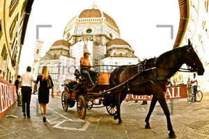 Carriage ride Cathedral Santa Maria del Fiore Florence