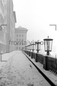 Stalinallee Block C Berlin Winter 1952