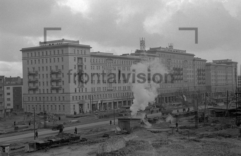 Building Stalinallee East Berlin 