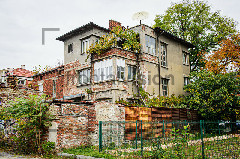 Ruined buildings Plovdiv 
