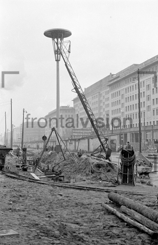 Block C Bau Stalinallee 1953 