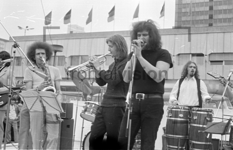 Musikband der DDR Maidemo 1973 