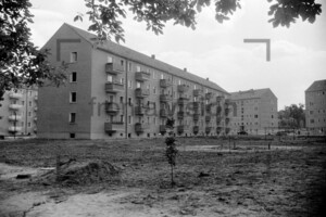 Bau Wohngebiet Waldstadt I Potsdam 1963