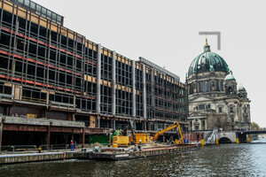 Berliner Dom Abriss Palast der Republik Berlin 2006, Demolish Palace of the Republic Berlin 2006