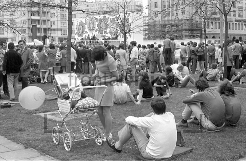 Konzert auf dem Alexanderplatz 1973 