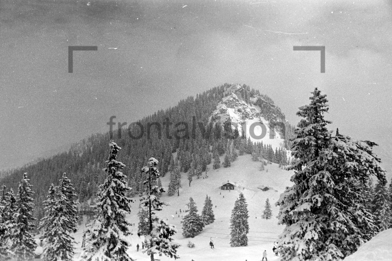 Kreuzalm Kreuzjoch Garmisch 1956 