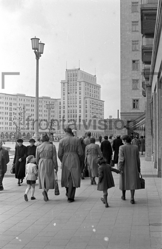 Strausberger Platz Berlin 1956 