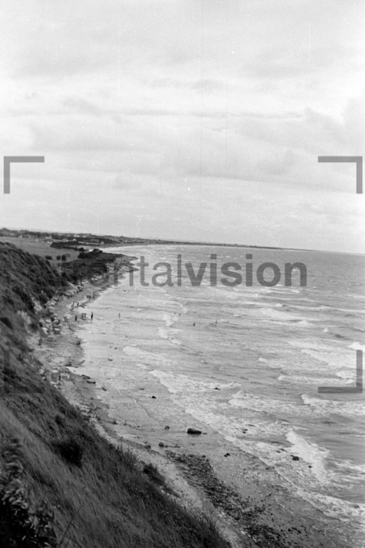 Beach Strand Helgoland 1959 