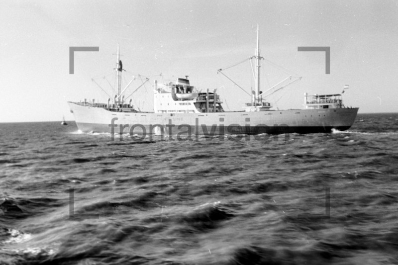 Tanker auf der Nordsee 1959 