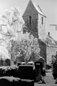 Alte Pfarrkirche Mahlsdorf Winter 1963