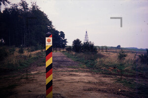 DDR Grenze vor dem Ausbau | GDR Border before expansion