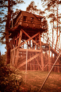 Point Alpha alter US-amerikanischer Beobachtungsturm 1969 | Point Alpha Observation tower 1969