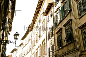 Gasse in Florenz, Alley in Florence 2013