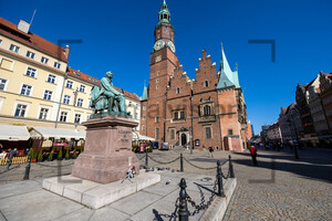 Südseite Marktplatz Breslau Stare Miasto