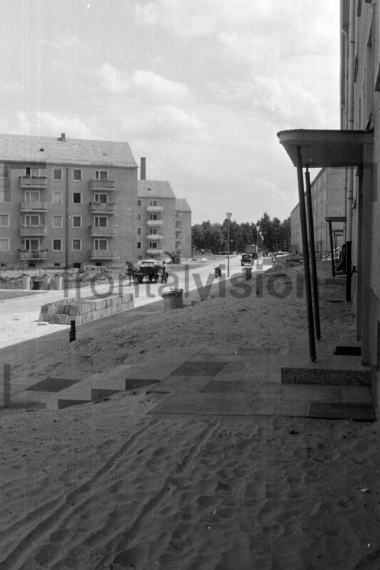 Bau Wohngebiet Waldstadt I Potsdam 1963 