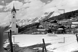 Kirche Mösern Oberinntal 1956