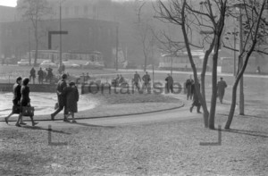 Park am Leipziger Hauptbahnhof 1963