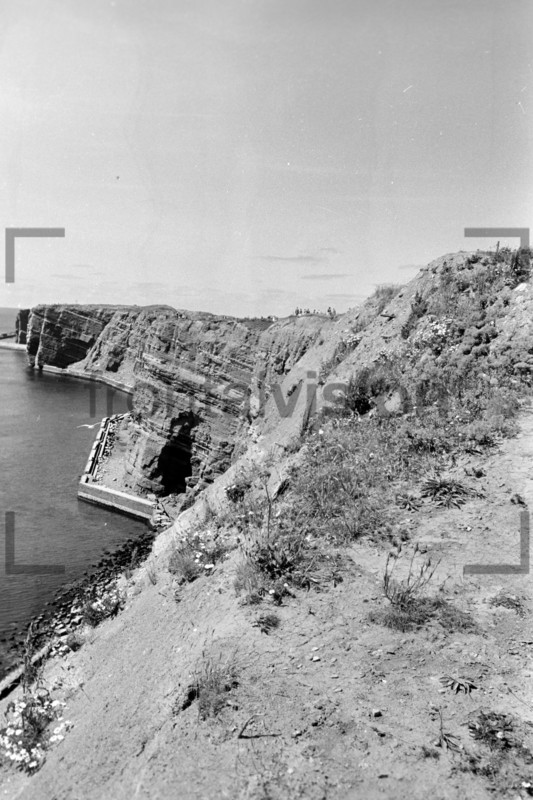 Rote Klippen Helgoland | Red Cliffs Helgoland 1959 