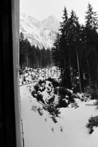 Bayerische Zugspitzbahn Bavarian Zugspitze Railway 1956
