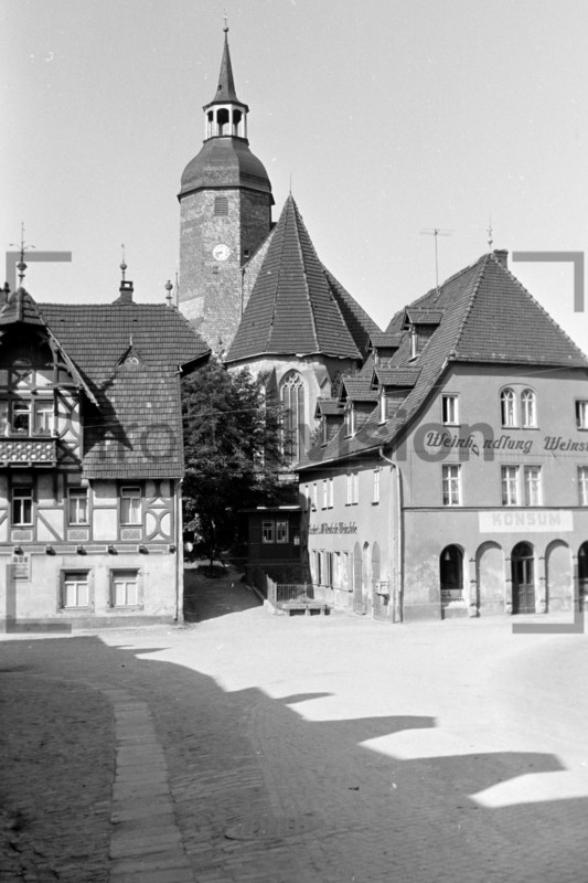 Petrikirche Rochlitz 1958 