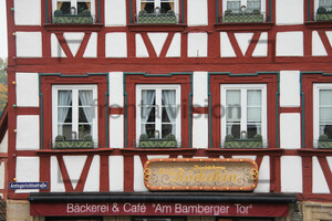 Bäckerei Fachwerkhaus Stadt Kronach