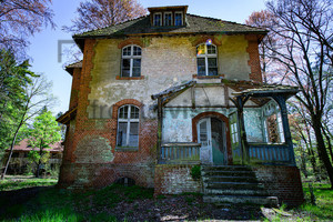 Verfallenes Haus Heilstätte Grabowsee - Lung sanatorium Grabowsee