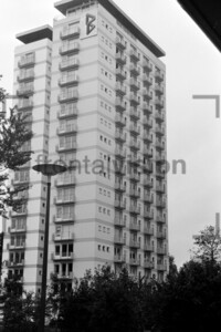 Giraffe-Hochhaus Hansaviertel 1957