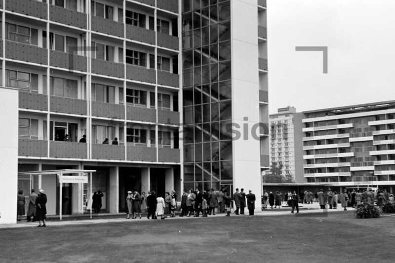 Schwedenhaus, Scheibenhochhaus Pia Vago Hansaviertel Interbau 1957 