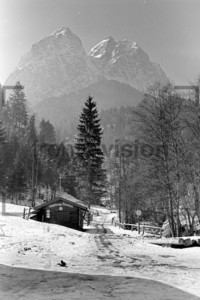 Erfrischungshaus Alpspitze Waxenstein Grainau 1956