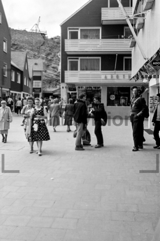 Helgoland Lung Wai Shopping Einkaufsstraße 1959 