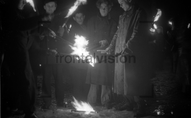Fackelzug für Wilhelm Pieck | GDR Torchlight procession 