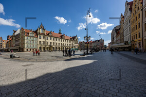 Westseite Marktplatz Breslau Stare Miasto
