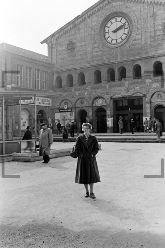 Starnberger Bahnhof Hauptbahnhof München 1956 