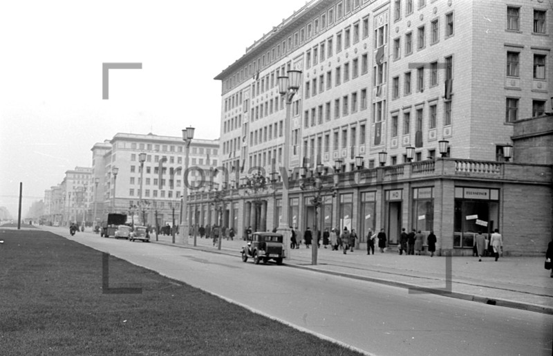 Stalinallee, Karl Marx Allee, Marchlewskistraße, Koppenstraße 1953 