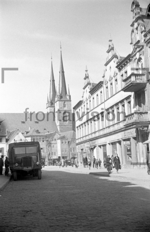 Johanneskirche Saalfeld 1950 