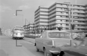 Autobahn in Düsseldorf 1960
