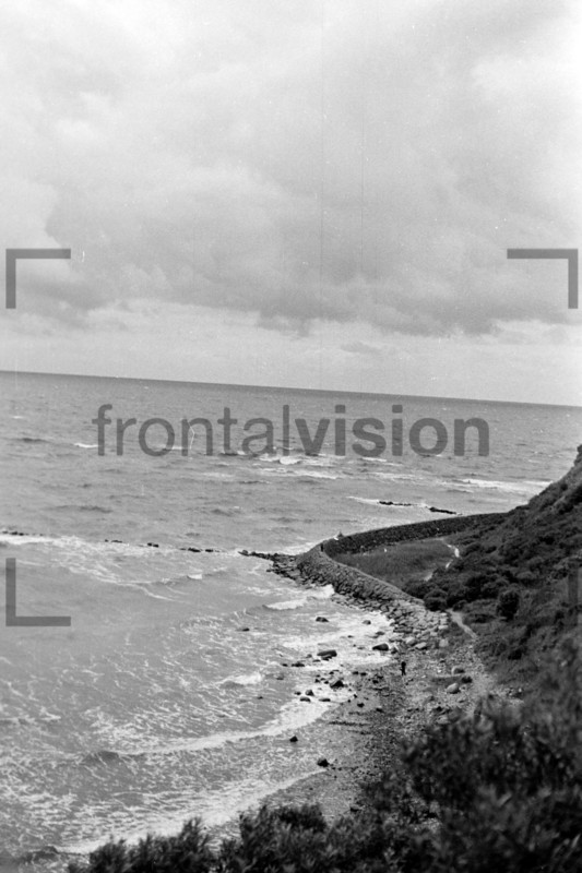 Beach Strand Helgoland 1959 