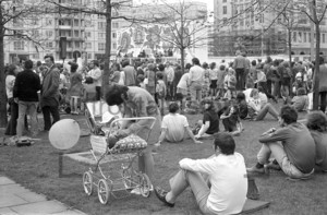 Konzert auf dem Alexanderplatz 1973